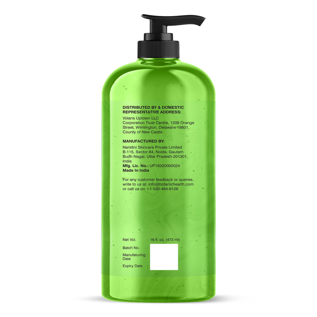Botanic Hearth Calendula & Salicylic Acid Body Wash – Exfoliating Shower Gel with Neem Leaf Extract & Vitamin E, Clarifying Cleanser, Sulfate & Paraben Free – 16 fl oz