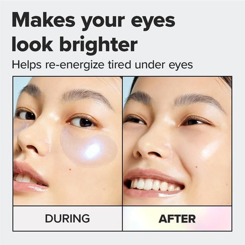 I DEW CARE Hydrogel Eye Patch - Starlit Kitten | Korean Under Eye Patches for dark circles and puffy eyes, Smooths Puffy Eyes, Eye wrinkle patches, Dermatologically Tested, (5 EA)