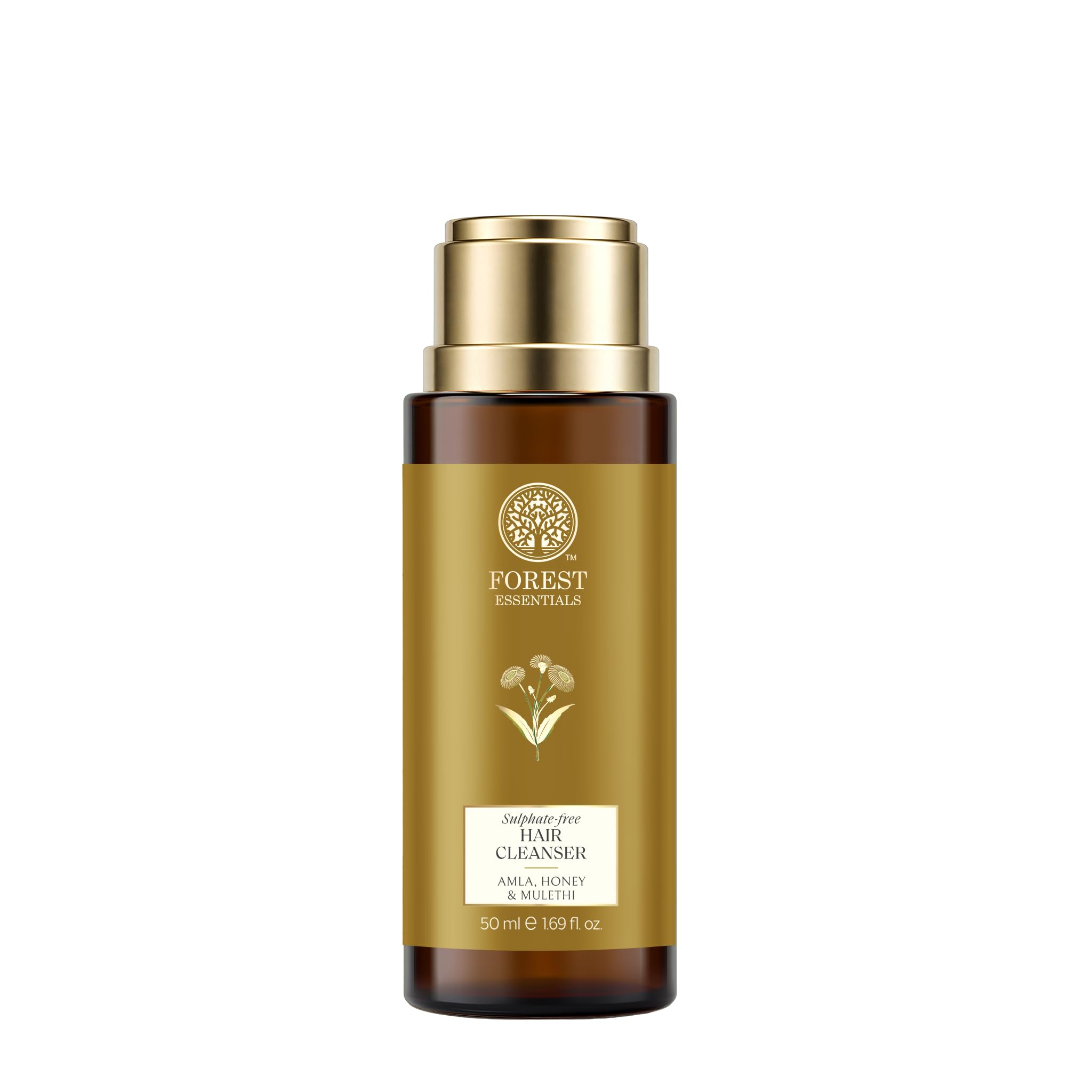 Forest Essentials Hair Cleanser Amla, Honey & Mulethi, 50ml