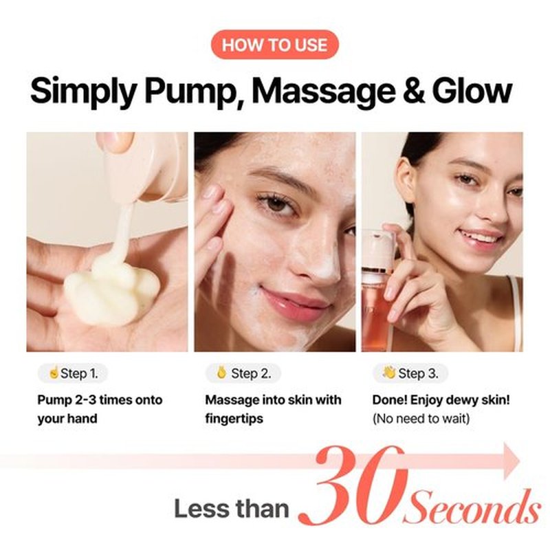 MENOKIN Korean Face Mask 3sets [30 seconds Quick Bubble Mask] (Collagen, Brightening, Moisturizing), Hydration improvement, Radiance-boosting, Easy-to Use, Glass Skin, 3.21 fl.oz
