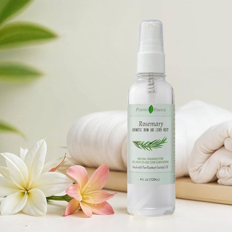Rosemary Room Spray - Natural Aromatic Fragrance with 100% Pure Essential Oil | 4.06 fl oz