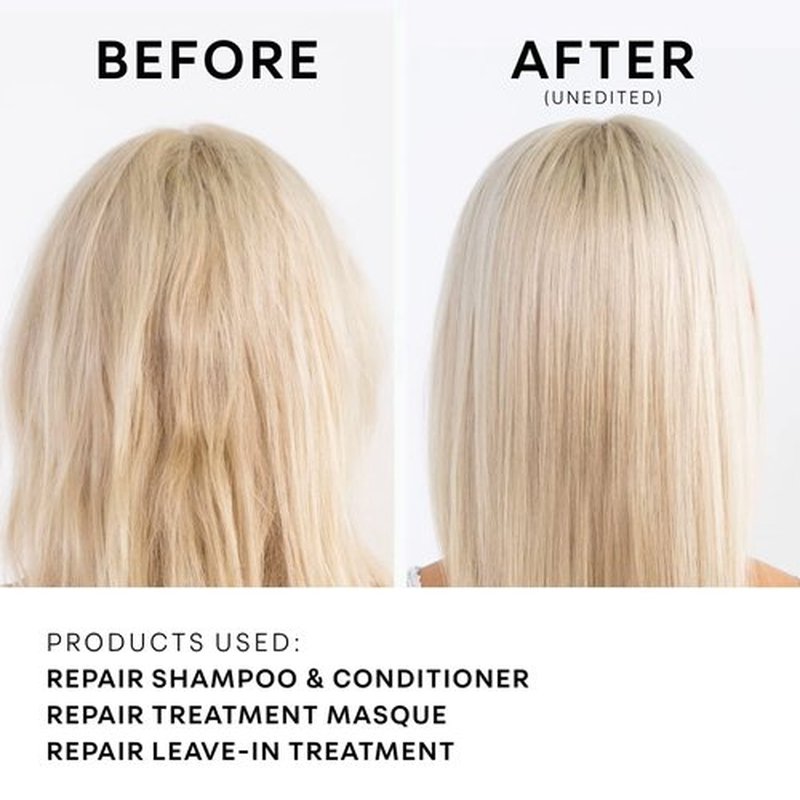 NatureLab.TOKYO Perfect Repair Leave-In Conditioner & Detangler: Heat Protection, Color Safe, Protect Against Future Damage | 4 FL OZ / 120 ML