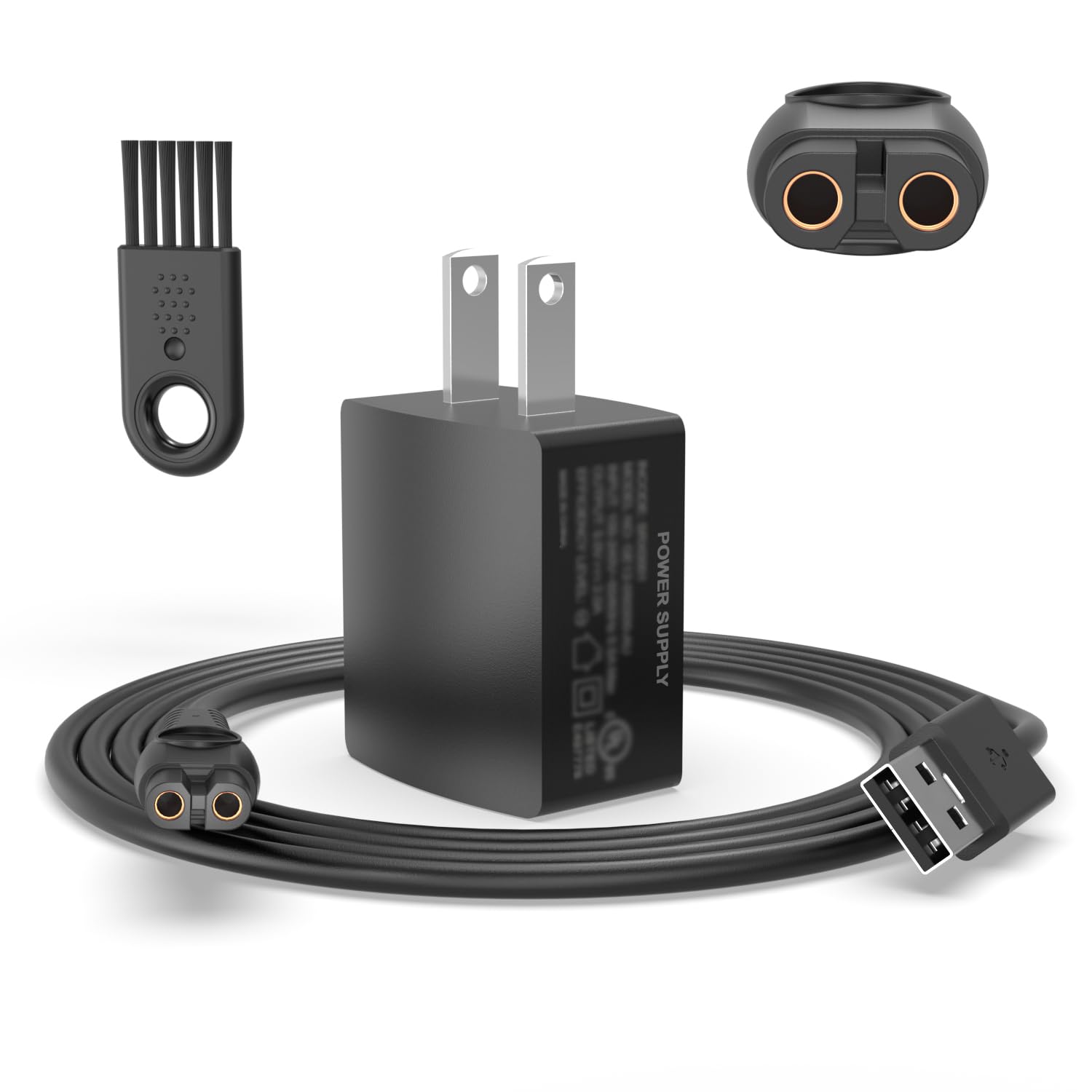 Superer 5V Fast Charger Fit for Philips Norelco Body Groomer BG7480 BG7490 BG5495 BG5490, Beard Trimmer BT7670 BT5785 BT5775 BT3620 Hair Face Body Trimmer Electric Shaver (UL-Safety-Certified)