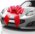 Mifflin-USA Big Red Car Bow - 23 Inch Giant Gift Bow for Birthdays & Christmas Decor