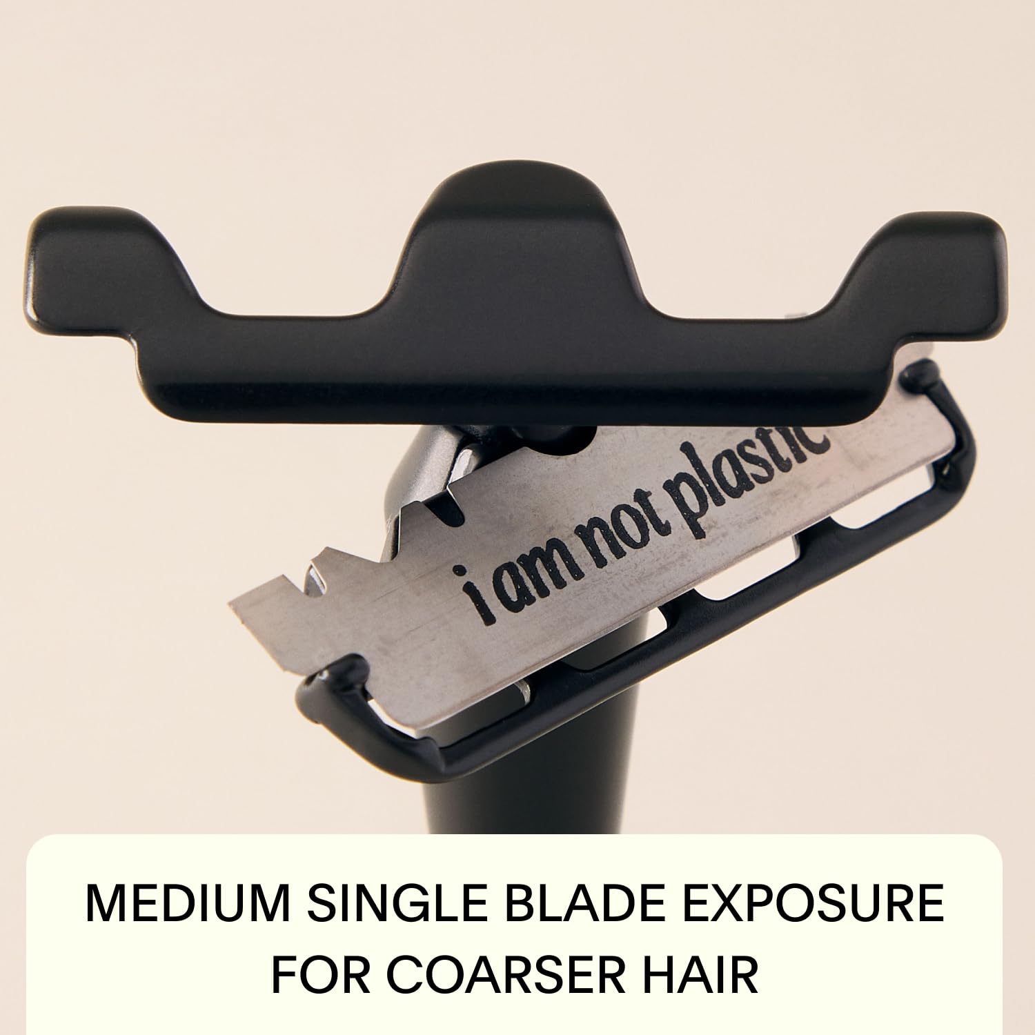 Leaf Shave | The Thorn Razor Set, Mercury - Includes Thorn Razor, Matching Stand, 50-Pack of Single-Edge Blade Refills, and Blade Bank