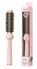 F3 systems, Magic Curling Round Brush (Wavy 1 Inch), Non-electronic, Self-Standing Round Quick Styling Brush, Great Blowout, Ceramic Coated/Ionic Thermal Barrel, Blowout Volume, Wave Styler