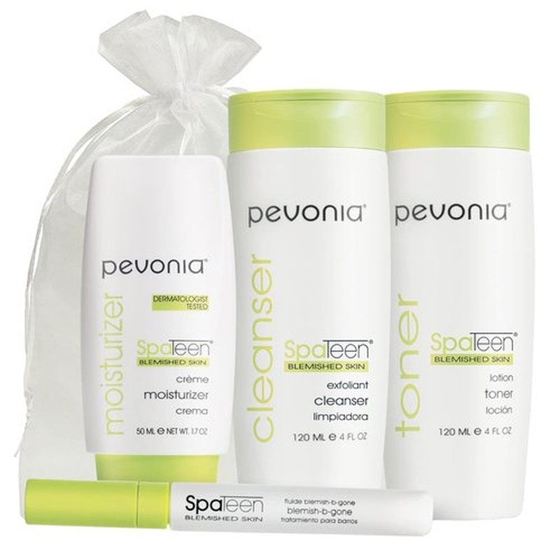 Pevonia Spateen Blemished Skin Home Care Kit - 10.1 Oz | Clear & Revitalize Your Skin