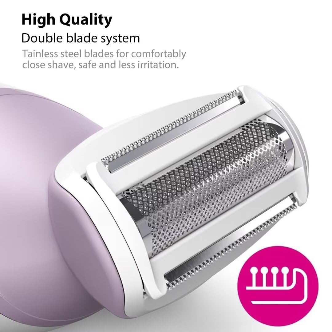 BRL130 BRL140 BRE620 BRE640 BRE650 BRE630 White Trimmer Shaver Head Foil Replacement Compatible with Philips Norelco Bodygroom