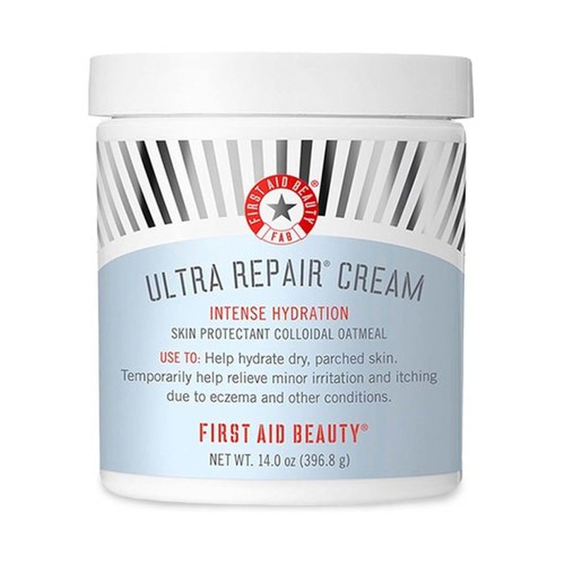 First Aid Beauty - Ultra Repair Cream | Intense Hydration with Whipped Oatmeal, 14 oz - Clinically Proven Skin Barrier Support
