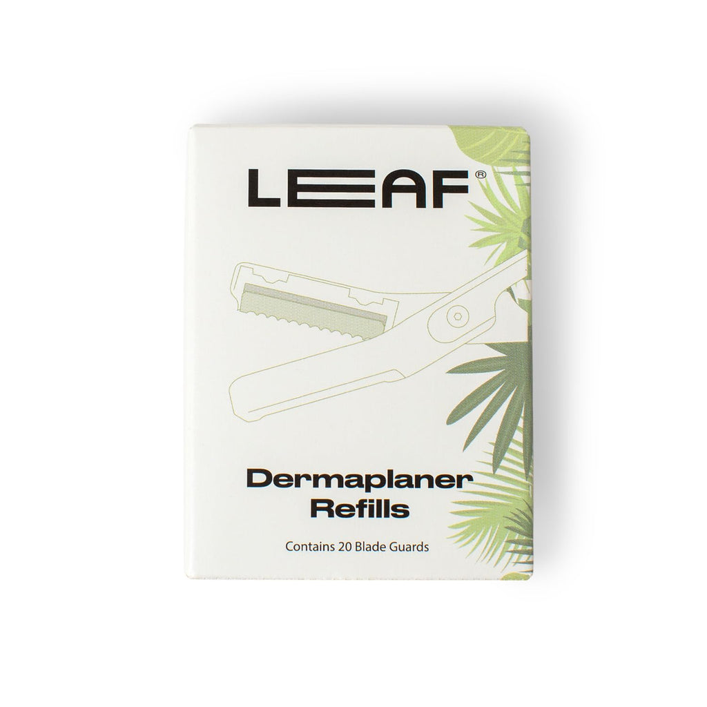 Leaf Shave | Leaf Dermaplaner Blade-Guard Refills - 20-Count Replacement Blade-Guards