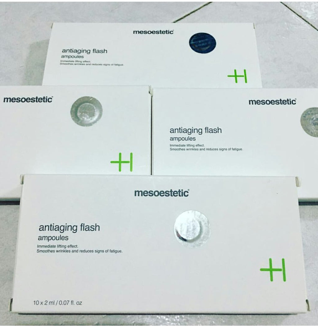 Mesoestetic Anti-aging Flash Ampoules20ml x 10/box