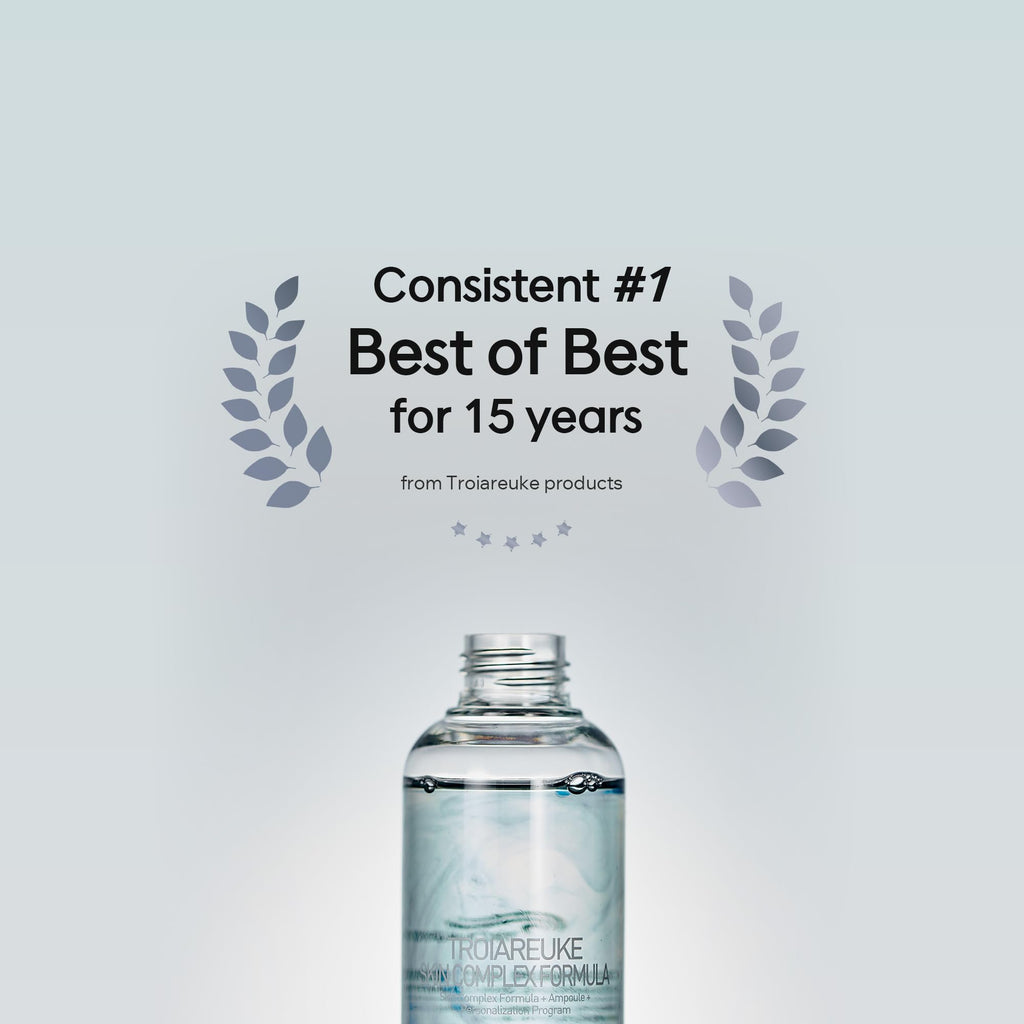 TROIAREUKE H+ Cocktail Ampoule Toner (Blue, 6.76 Fl. Oz.)