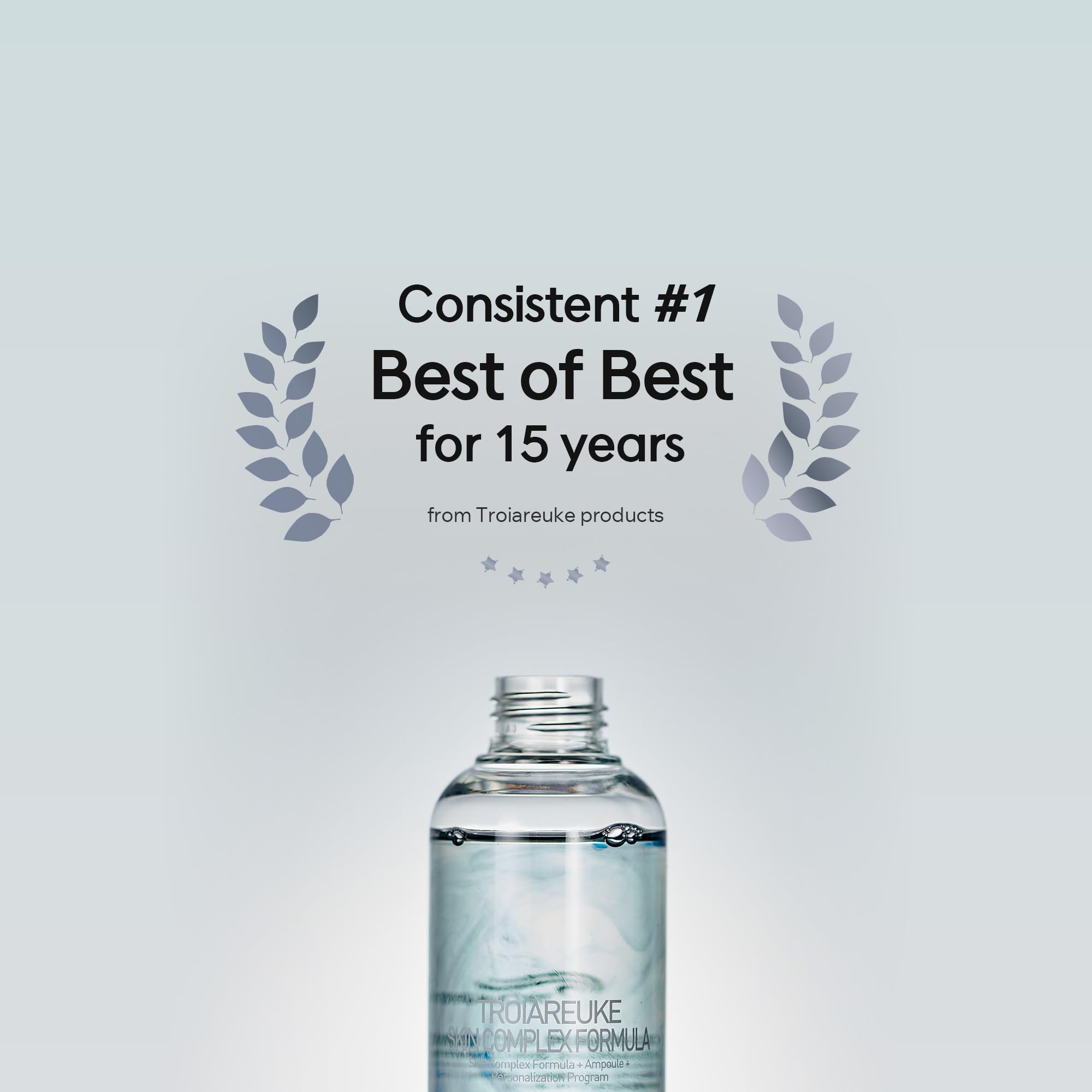 TROIAREUKE H+ Cocktail Ampoule Toner (Blue, 6.76 Fl. Oz.)