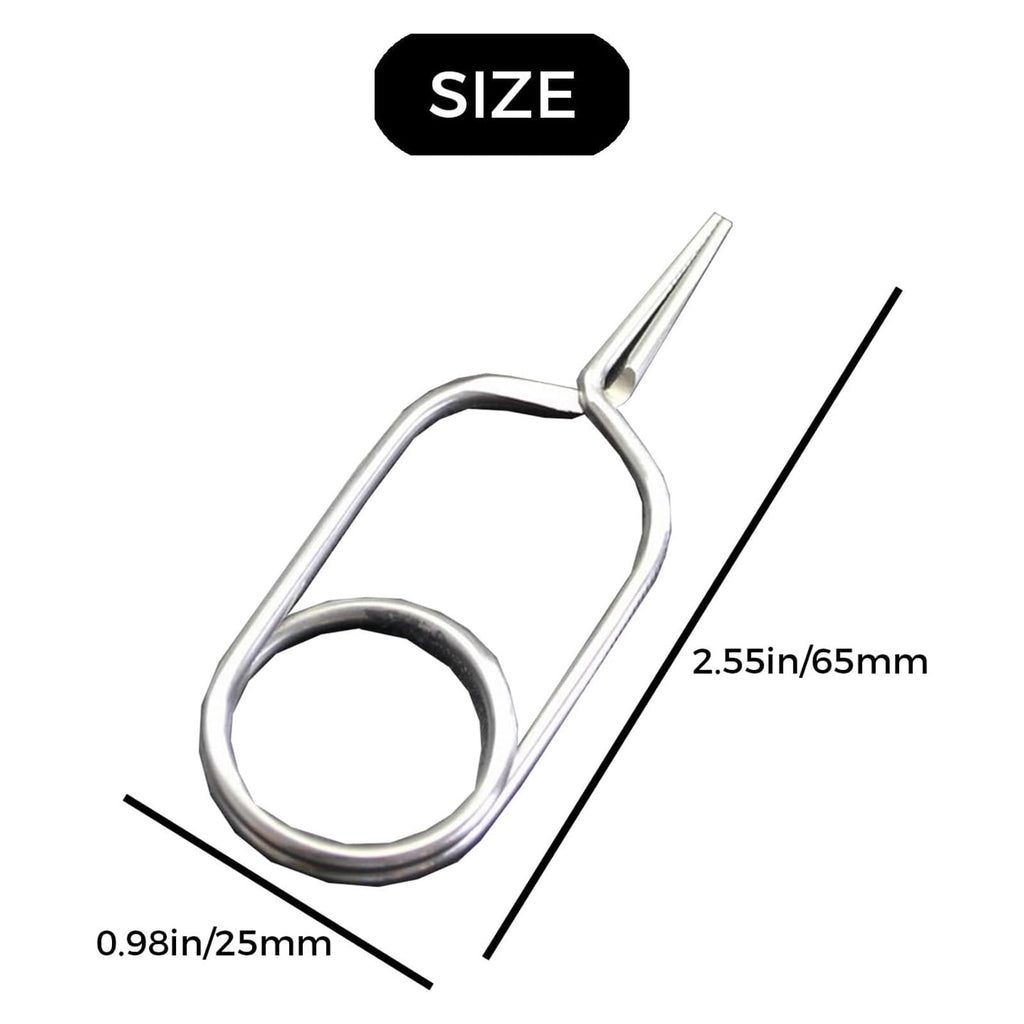 CRZQXOUR Fly Fishing Pliers Creative Angler Hackle Pliers for Tying Flies for Fly Tying Avid Fly Fishing Enthusiasts Premium Fly Tying Pliers Hackle Pliers