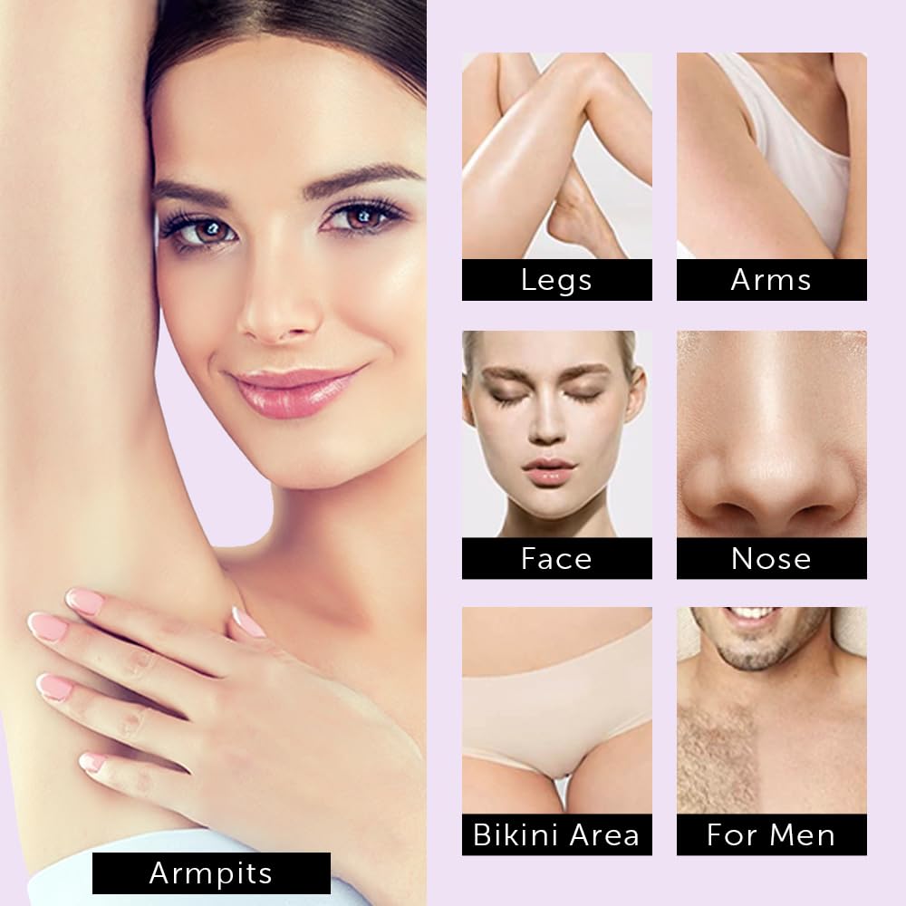 NEOMANN waxing beads for hair removal 500g | 1.1lb - Hard wax for painless hair removal - for all wax warmers and whole body, face, bikini area.