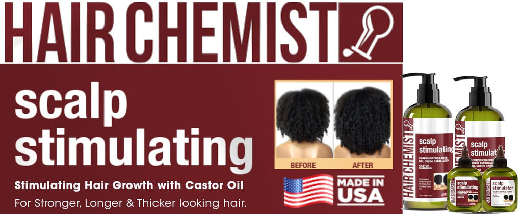 Hair Chemist Scalp Stimulator with Castor Oil 7.1 oz. - Scalp Hair Oil Treatment