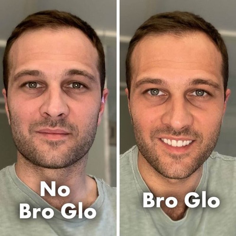 Bro Glo Self Tanner - Easy Sunless Tan for Face & Body | Oil-Free, Quick-Dry Formula - Natural Bronze Gift Set