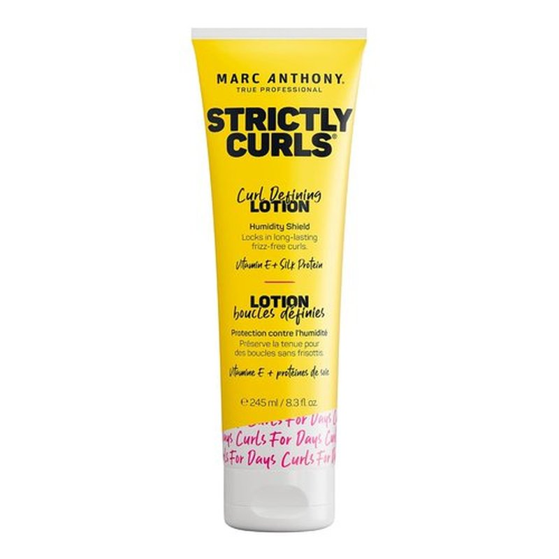Marc Anthony Curl Defining Lotion - Long-Lasting Moisturizing Gel for Curly Hair | Reduces Frizz & Enhances Shine