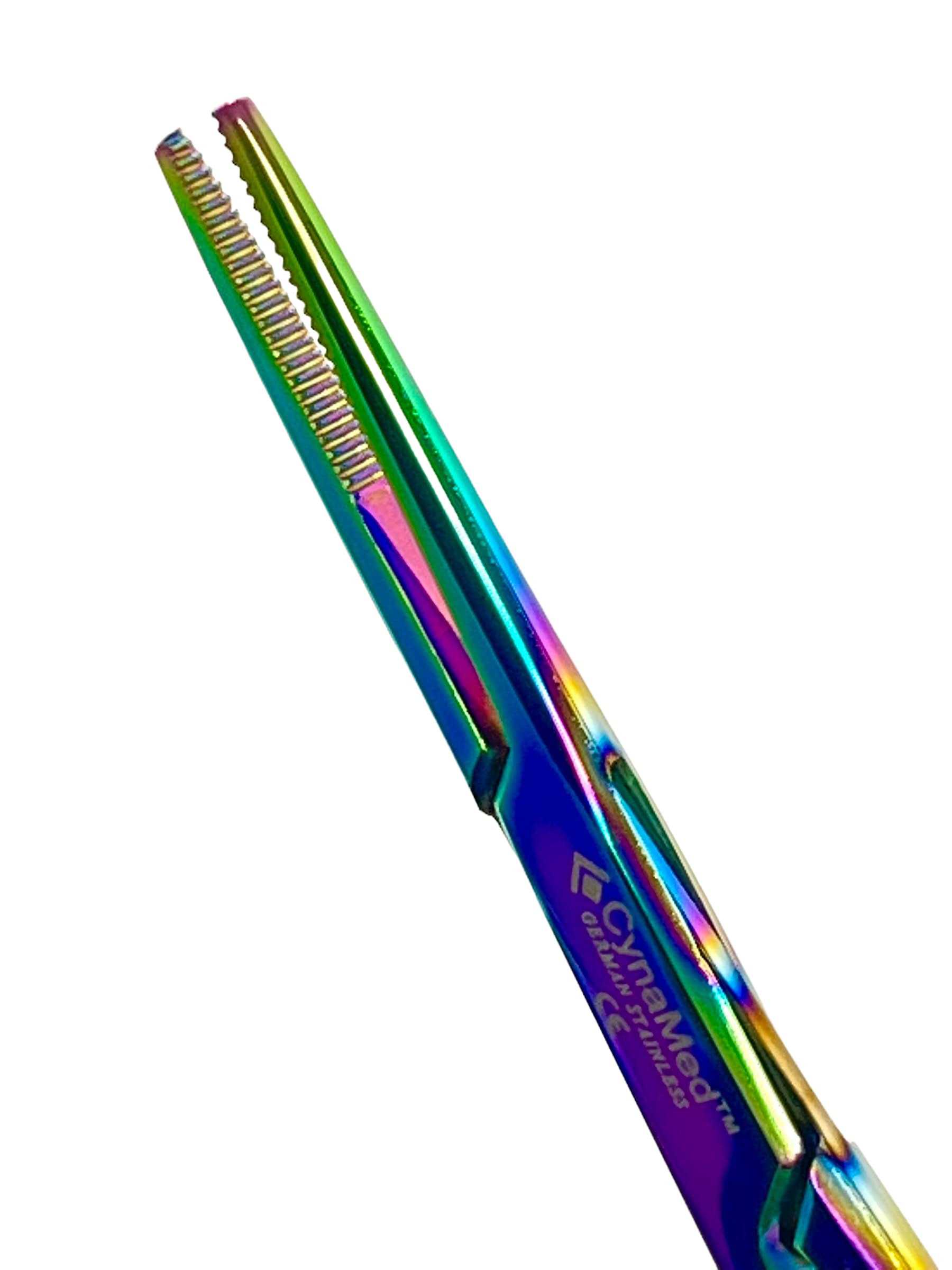 PREMIUM Ultimate Hemostat Forcep 1 Piece Ideal for Hobby Tools, Electronics, Fishing! Multi Rainbow Color