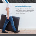 BodyMed Portable Massage Table with Face Cradle, PU Cover, 3"" Multi-Layered Foam System with Memory Foam, Easy Setup, 450lb Weight Capacity