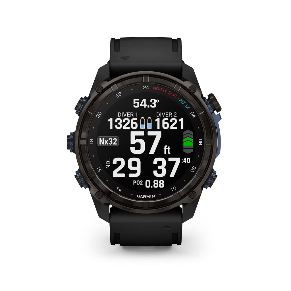 Garmin Descent™ Mk3i,- 51mm Dive Computer and Multisport GPS Smartwatch, Air Integration, Black