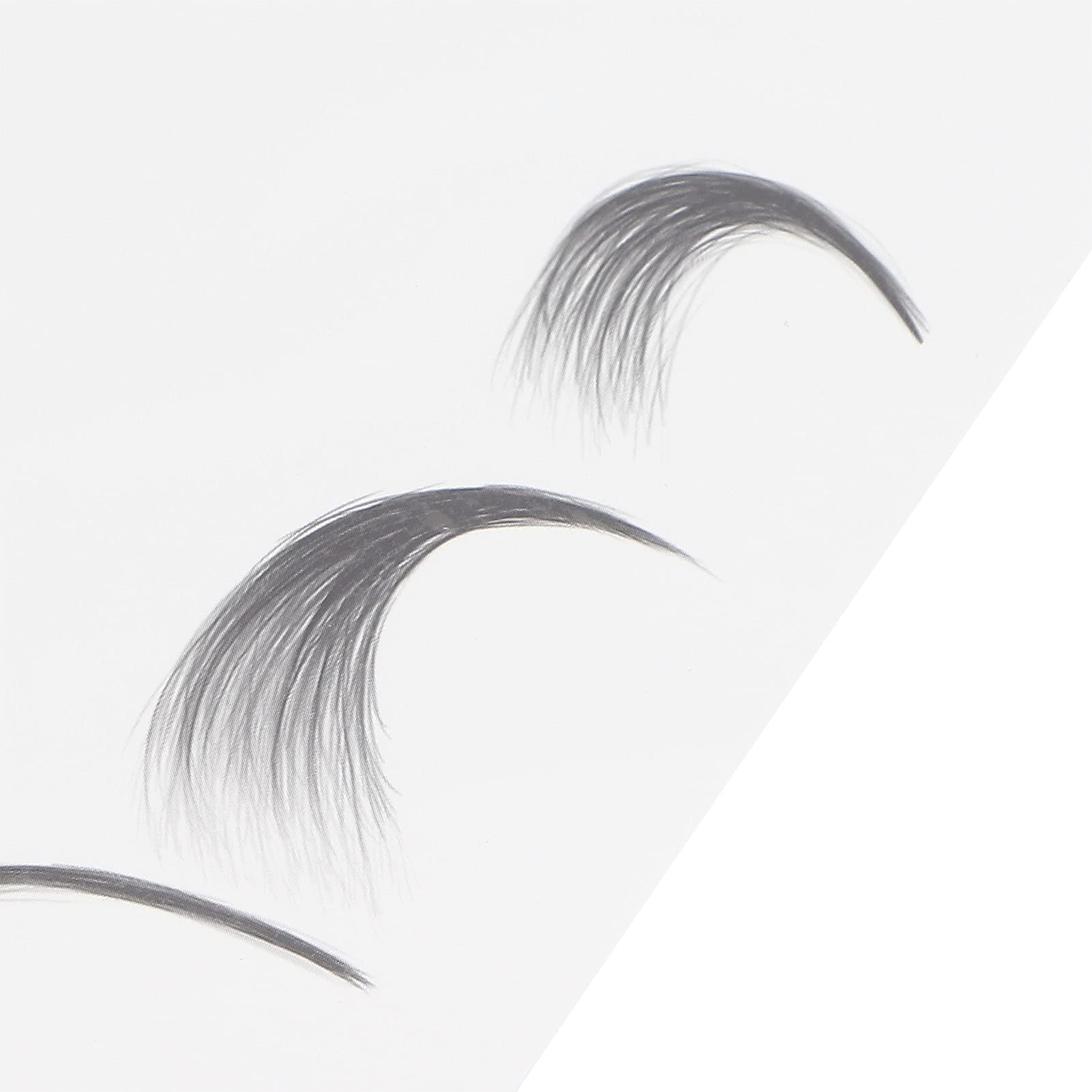 Hair Edges Stickers 5 Sheets Baby Hair Edges Hair Temporary Stickers DIY Hairstyling Hair Stickers Fake Hairline Sticker for Women Girls