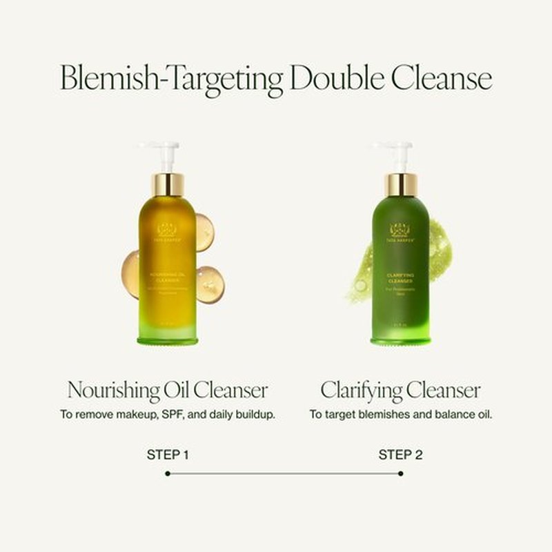 Tata Harper Clarifying Cleanser, Foaming Gel Cleanser for Blemish-Prone Skin, Sulfate-Free, Oily Skin Face Wash, Natural Skincare, 125ml