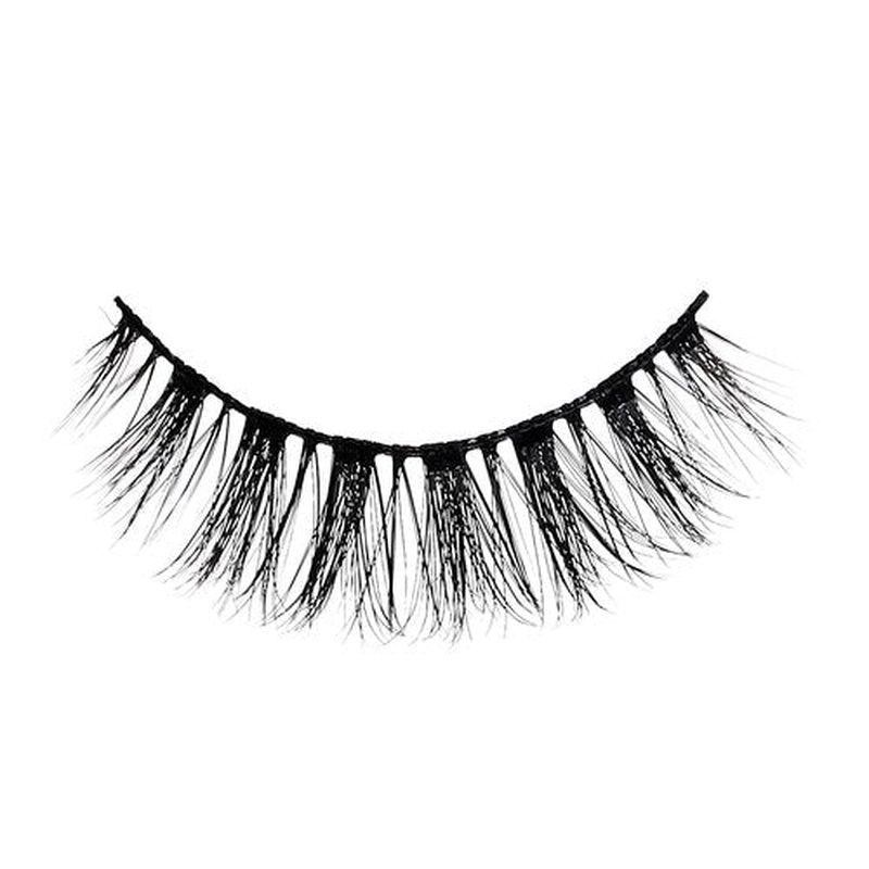 KISS Faux Mink, False Eyelashes, 'Muse', 14mm, Includes 2 Pairs Of Lashes, Easy to Apply, Reusable Lash Clusters