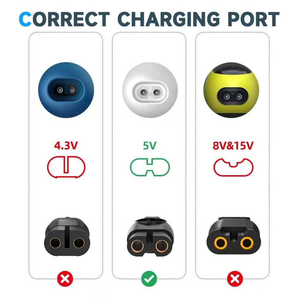 5V USB Fast Charger for Philips Norelco One Blade 360 QP2724 QP2834 7200 5000X i9000, Wet&Dry Series 2000 2400 3600 3900 MG7910 MG5910 MG9520 MG9525 QP4631 QP6552 QP6542 QP1324 for Phillips Shaver