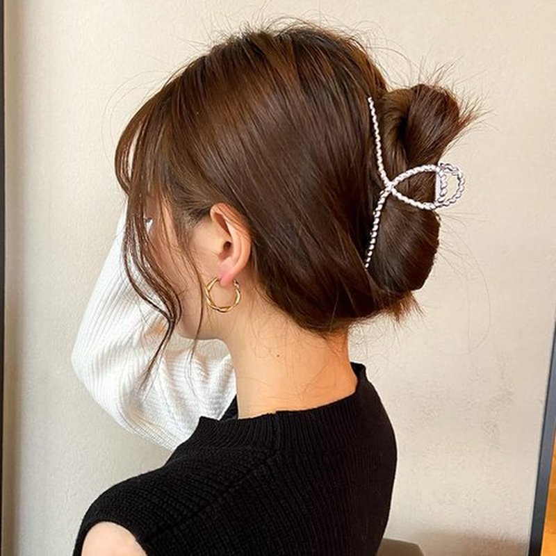 Mehayi 3 PCS Metal Large Hair Claw Clips for Thick Heavy Hair, Big Non-Slip Hair Catch Barrette Jaw Clamp, Strong Hold Claw Barrettes for Long Hair, Fashion Hair Styling Accessories for Women Girls