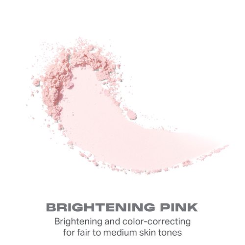 Morphe Jumbo Bake & Set Setting Powder - Talc-Free, Lightweight Finishing Powder for Natural Glow - Brightening Pink (0.62 oz)