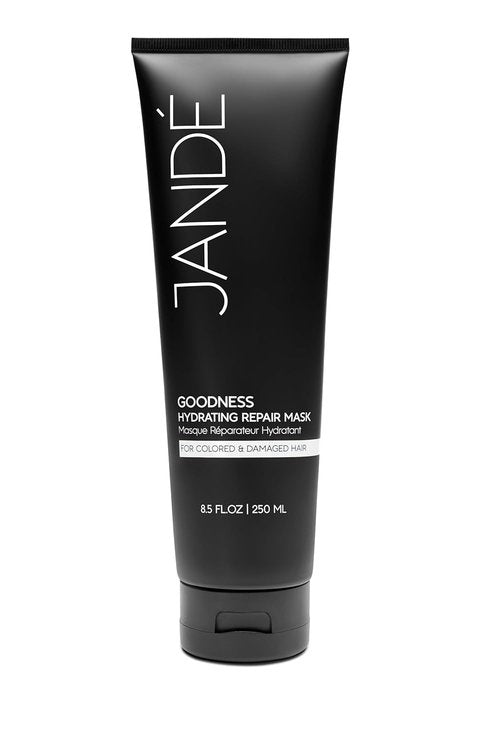 JANDE GOODNESS Hydrating Repair Mask - Deep Conditioner for Dry, Colored & Damaged Hair | 8.5 Fl Oz
