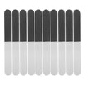 Scicalife 10pcs Nail Files Double Sided 3 Way Emery Board Nail Buffering Files Professional Care Manicure Tools for Natural Acrylic Fake Nails Home and Salon