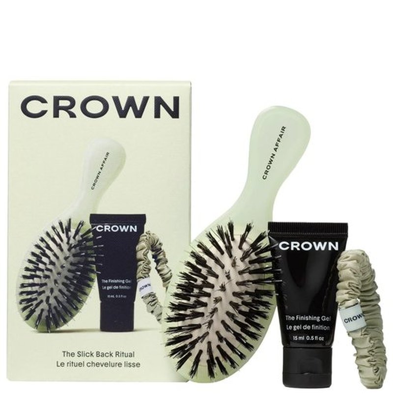 Crown Affair Slick Back Ritual Hair Set - Nourishing Formula for Smooth, Sleek Styles