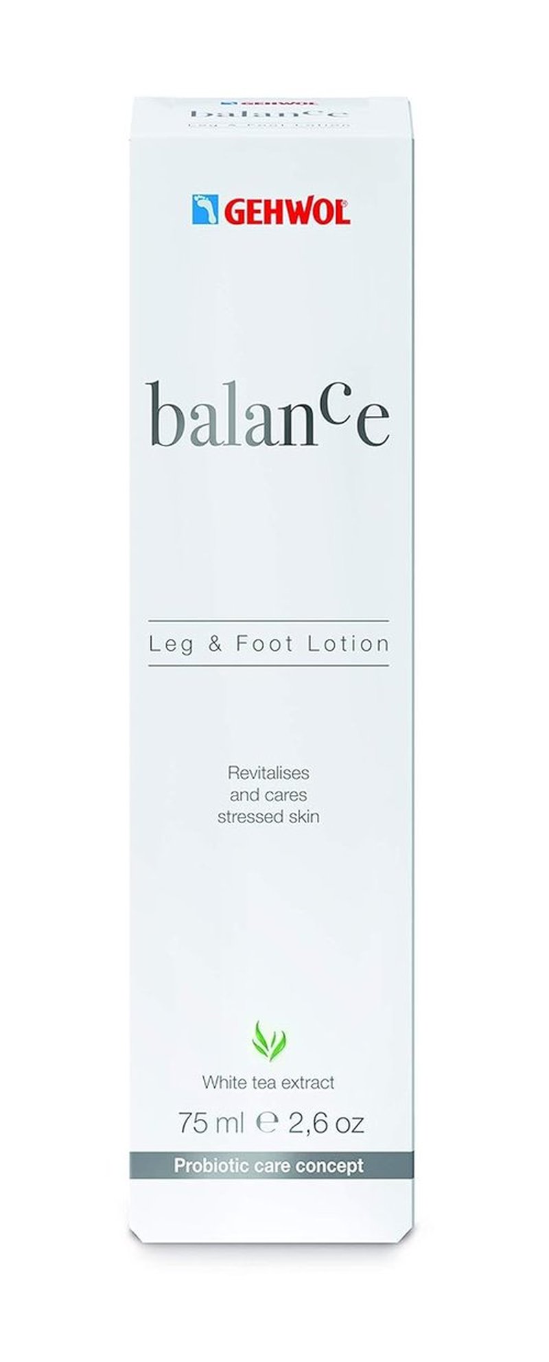 GEHWOL Balance Leg & Foot Lotion - Refreshing Relief for Tired Feet | 2.6 oz
