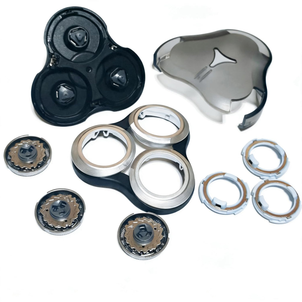 SH90 Shaver Whole Heads Compatible with norelco 9000 Replacement heads, 9000 Replacement Head,for sh90 Series S9531 S9721/84 S9511 S8950 S8980/12