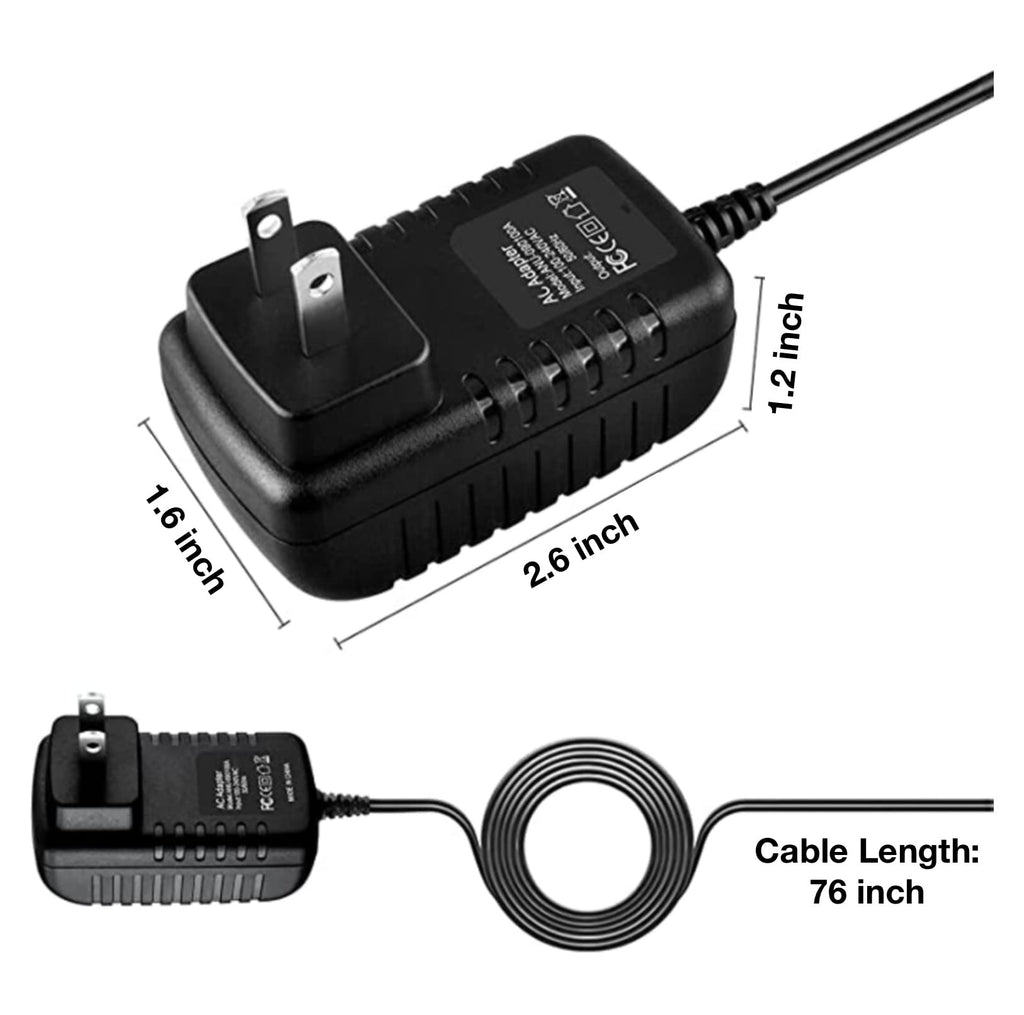 Onerbl 12V AC-DC Adapter Replacement for Ahopegarden Z223 Intelligent Planter System Smart Growing Kit Hydroponics Indoor Garden Hydroponic Herb Vegetable Flower Growth 12VDC Power Supply Charger