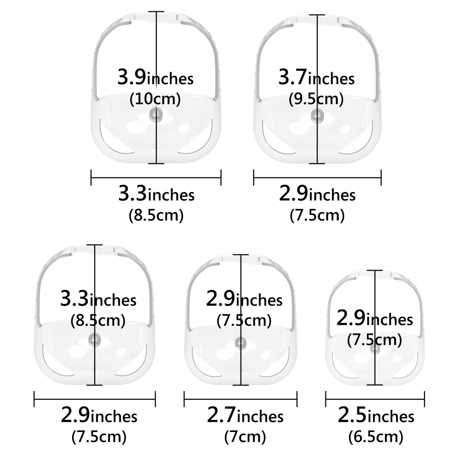 Linkidea Beard Styling Tool with Comb, Beard Guide for Men, Transparent Moustache and Side Legs for Jaw Line Cheek Neck Symmetrical Line