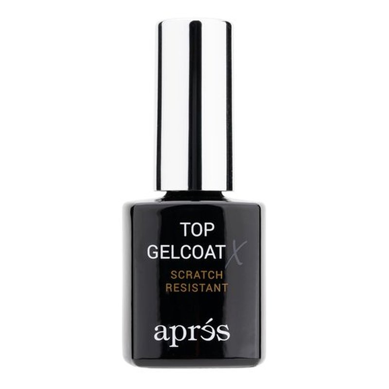 APRÉS Top Gelcoat X - Scratch Resistant Gel Nail Polish - 15ml Glossy Soak Off Top Coat