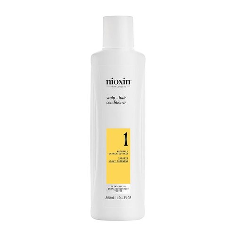 Nioxin System 1 Scalp & Hair Thickening Conditioner - Strengthen Natural Hair with Niacinamide & Biotin | Refreshing Shine