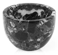 Radicaln Marble Shaving Bowl 3" Inch Marinara Handmade Shave Soap Holder for Men, Barber Accessories & Supplies, Luxury Stone Bowl for Shaving Cream & Aftershave Foam