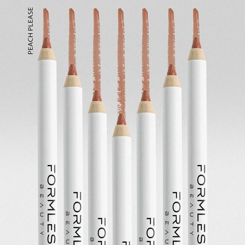 Formless Beauty by Jenny McCarthy Lip Liner – Peach Please – Hydrating, Clean, Non-Toxic, Long-Wear