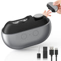 Electric Nail Clipper with USB Charging: Acina 2025 Upgraded Automatic Nail Clippers with Led Light - USB Rechargeable Safety Fingernail Trimmer for Baby Seniors Kids Adults (Black, Large)