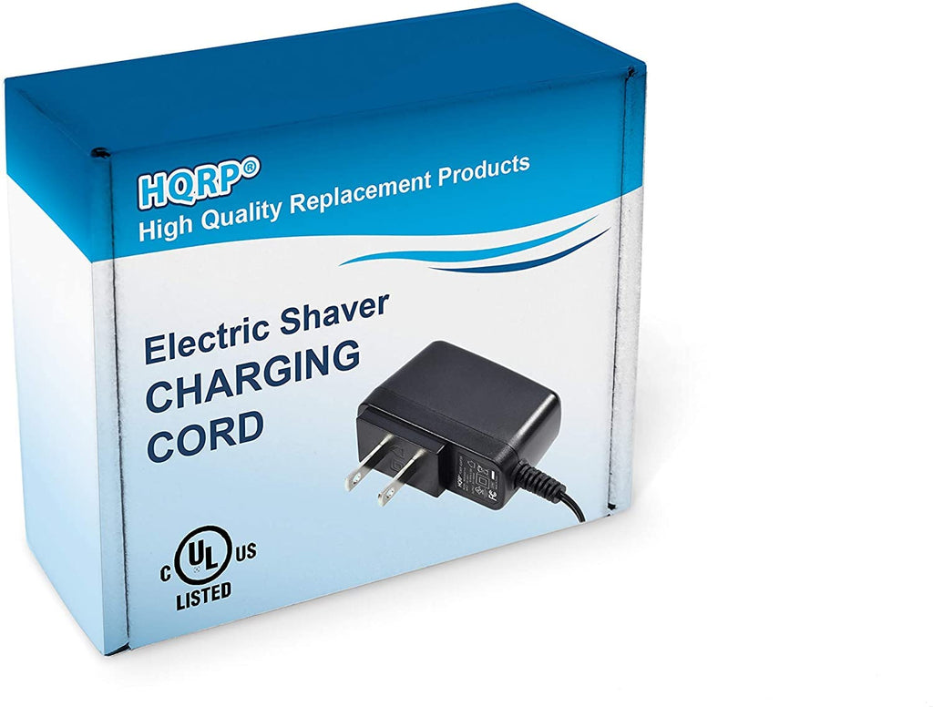 HQRP 15V AC Adapter Compatible with Philips Norelco 3100 3500 9000 9700 Series, S9721 AT811 7885XL 7886XL 8020X 8040X 8060X 8138XL 8867XL 8880XL 8881XL 8883XL 8890XL MG5750 BG2034 Shaver Charger