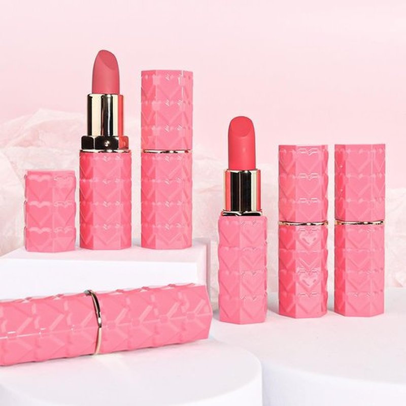 Evpct Matte Lipstick Set - 3 Pcs Silky Velvet in Plum Purple, Rose Red & Mauve | Long-Lasting, Smudge-Proof