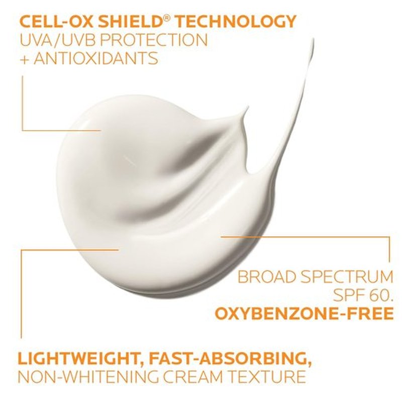 La Roche-Posay Anthelios Melt-In Milk Sunscreen SPF 60 - Lightweight, Oil-Free, Fast-Absorbing Protection for Face & Body