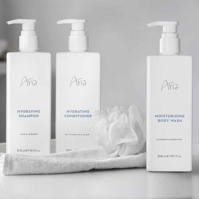 Aria Moisturizing Body Wash - Cedarwood & Lavender Scent - 10 oz Hydrating Formula