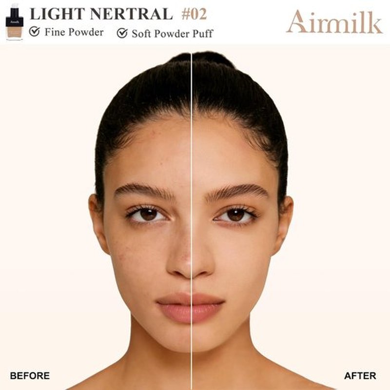 Skiennix Foundation for Acne-Prone Skin - Skincare Makeup with Salicylic Acid | 30ml Light Neutral