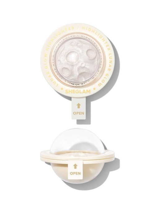 SHEGLAM Lunar Glow Highlighter, Silky Creamy Eyeshadow-Vanilla Frost, Shimmery Finish, Vanilla Frost
