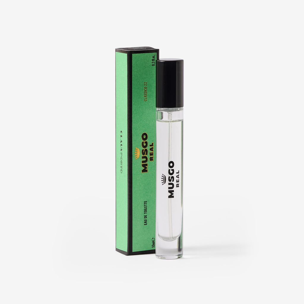 Claus Porto - Musgo Real Eau de Toilette Classico 22 | Discreet, Powerful, Elegant | Woody, Fresh, Citrus, Aromatic (10 mL | 0.34 fl oz)